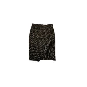 Anthropologie Maeve Black and Grey Stretchy Pencil Skirt - Women’s Size Medium